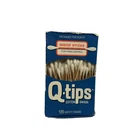 Vintage 100% Cotton Q-tips Wood Sticks Swabs Chesebrough-pond Pre 1986 Used. Price: $14.99.