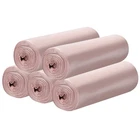 5 Rolls Small Trash Garbage Bags, 4 Gallon Strong Thin Material Disposable Ki... New. Price: $15.05.
