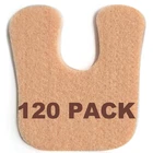 U-shaped Felt Callus Pads For Feet 120 Pack Self-adhesive Corn Protectors, Extra New. Price: $33.75.