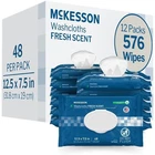 New! Mckesson Best Washcloth Wipes For Adults, Scented (12 Pack, 48) Disposable. Price: $38.68.