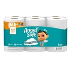 Angel Soft Toilet Paper, 12 Mega = 48 Regular Rolls, And Strong To... New. Price: $13.99.