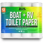 Rv Toilet Paper 12 Rolls 500 Sheets Each Rapid Dissolving 2PLY, Septic Safe ... New. Price: $62.31.