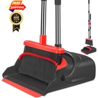 Kelamayi Upgrade Broom And Dustpan Set, With Combo Black&red New. Price: $46.98.