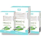 Organyc Cotton Swabs 200 Count Organic Ct 3 Pack New. Price: $23.99.