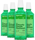 Amazon Basics Anticavity Fluoride Rinse, Alcohol-free, Mint, 18 Ounce (pack Of 4 New. Price: $16.79.