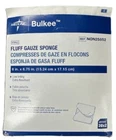 Medline Bulkee Ii Super Fluff Sponges, 6" 6.75" (40/BX) New. Price: $10.00.