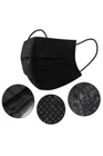 Cool Savag Black 3 Layer Face Mask Disposable Ply Earloop Mouth Cover 10 Pack New. Price: $18.99.