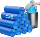 Ayotee Compostable Trash Bags - 4 Gallon 200 Packs Biodegradable Blue Recycle New. Price: $27.83.