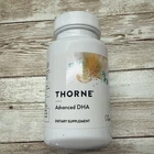 Omega 3 Fish Oil Supplement 60 Softgels Thorne Advanced Triglyceride New. Price: $30.00.