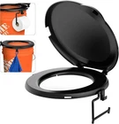 Pahtto Portable Toilet Seat For 5 Gal Buckets, Camping With Lid New. Price: $20.99.