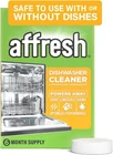 Affresh Dishwasher Cleaner Tablets, Removes Odor, Limescale & Grime, 6 New. Price: $55.00.