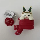 Bath & Body Works Holiday Kitty Cat Pop Up Pocketbac Holder Key Chain Christmas New. Price: $6.30.