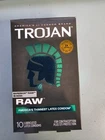 Trojan Bareskin Raw Thinnest Sensitive Lubricated Latex Condoms 10 Ct New. Price: $15.50.