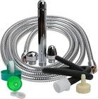 Shower Enema System, Douche Colonic Cleanse Kit, 5-FOOT Stainless Silver New. Price: $36.43.