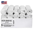 Aluf Plastics 45 Gallon Clear Trash Bags 40" X 48" - 16 Micron Equivalent High D New. Price: $65.58.