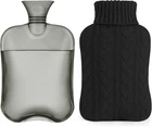Samply Hot Water Bottle With Knitted Cover, 2L Bag For And Cold New. Price: $14.12.