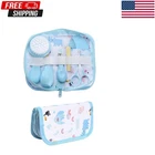 Baby Grooming Kit,infant Safety Care Set W/ Hair Brush,nail Clipper,nasal Aspira New. Price: $13.98.