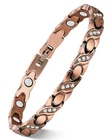 Feraco Pure Copper Bracelets For Women, Ultra Strength 8.66 Inches, New. Price: $35.56.