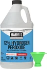 12% Concentrated Hydrogen Peroxide, 128OZ, For Kitchen, Bath, Laundry, Home And New. Price: $48.46.