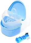 Y-kelin Denture Retainer Cleaner Kit, Cleaning Case 3 Piece Set, Blue New. Price: $18.98.