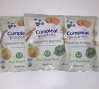 1 Box Of 33 - Compleat Pediatric Organic Plant Base Blended Tube Feeding New. Price: $165.00.