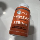 Qunol Turmeric Curcumin With Black Pepper 2250MG Extract 90 Cap 03/28 New. Price: $24.99.
