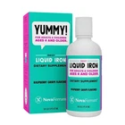 Iron Supplement 16 Fl Oz 18MG Novaferrum Yummy Raspberry Grape Liquid Ages New. Price: $59.99.