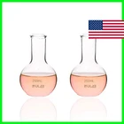 Ulab Boiling Flask Of Flat Bottom Set 2PCS VOL.250ML Borosilicate 3.3 Glass New. Price: $28.18.