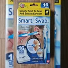Smart Swab Soft Spiral Ear Cleaner Safe Wax Removal Kit 16 Tips Included New. Price: $14.94.