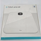 Fitbit Aria Air Bluetooth Digital Body Weight Bmi Smart Scale New Open Box. Price: $39.00.