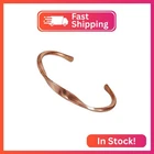 Touchstone Copper Hand Forged Beautifully Twisted Pattern High Gauge Elegant Wri New. Price: $22.43.