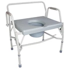 Dmi Drop Arm Portable Toilet Commode, Extra-wide Seat, 500 Pound Weight... New. Price: $122.81.