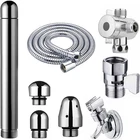 Complete Shower Enema System For Anal Vaginal Colon Cleaning,soyesy Sliver New. Price: $53.16.