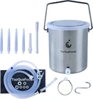 Topquafocus Stainless Steel Enema Bucket Kit For Colon Cleansing Reuseable New. Price: $56.99.