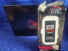 Lot Of 4 Venom Steel Workshop Wipes With Scrubbing Beads, VENWP60 New. Price: $34.95.