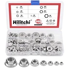 140-PCS M3 M5 M6 M8 M10 M12 Hex Flange Nuts Assortment Kit 304 Stainless Steel New. Price: $23.19.