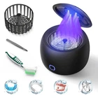 Ultrasonic Retainer Cleaner With 45KHZ, Uv Lights & Modes New. Price: $77.48.