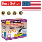 Kirkland Signature 200 Count Heavy Duty Recyclable Kitchen Trash Bags 13 Gallon New. Price: $57.99.