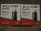 Lot Of Accu-chek Fastclix 102 Lancets Sealed Boxes Exp Date 04/2028 New. Price: $24.99.