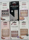 6PK Kiss Mixed Salon Acrylic Toe & Set Fast Shipping New Box. Price: $48.95.
