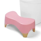 Pink Squatty Potty Stool For Adults And Kids - 6.7 Inch Toilet Aid New. Price: $39.46.