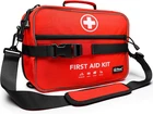 430 Piece First Aid Kit, Well-organized Premium Waterproof Compact Trauma Red New. Price: $87.88.