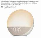 Sunrise Alarm Clock White Noise Machine: Natural Wake Up Light - Dimmable Clo... New. Price: $27.50.