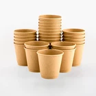 Disposable Coffee Cups 8OZ Double Wall Rippled Kraft Restaurantware New. Price: $154.99.