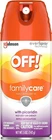 Off! Familycare Insect & Mosquito Repellent Aerosol, Bug Spray Made With... New. Price: $12.27.