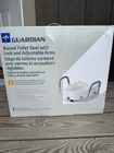 Medline Guardian Raised Toilet Seat, Locking Adjustable Arms, 400 Lb, 5 New. Price: $10.00.