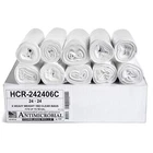 1000 Clear High Density Garbage Bags Gallon 6 Micron Odor Protection Usa Made New. Price: $38.29.