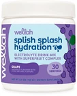 Wellah Splish Splash Hydration Electrolyte Drink Mix (grape, 30 Servings) New. Price: $20.03.