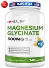 Magnesium Glycinate 500MG Per 240 Capsules High Absorption New. Price: $43.41.