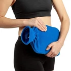 Carex Hot Water Bottle With Cover, Rubber - Heat Therapy 2 Piece Set, Blue New. Price: $17.17.